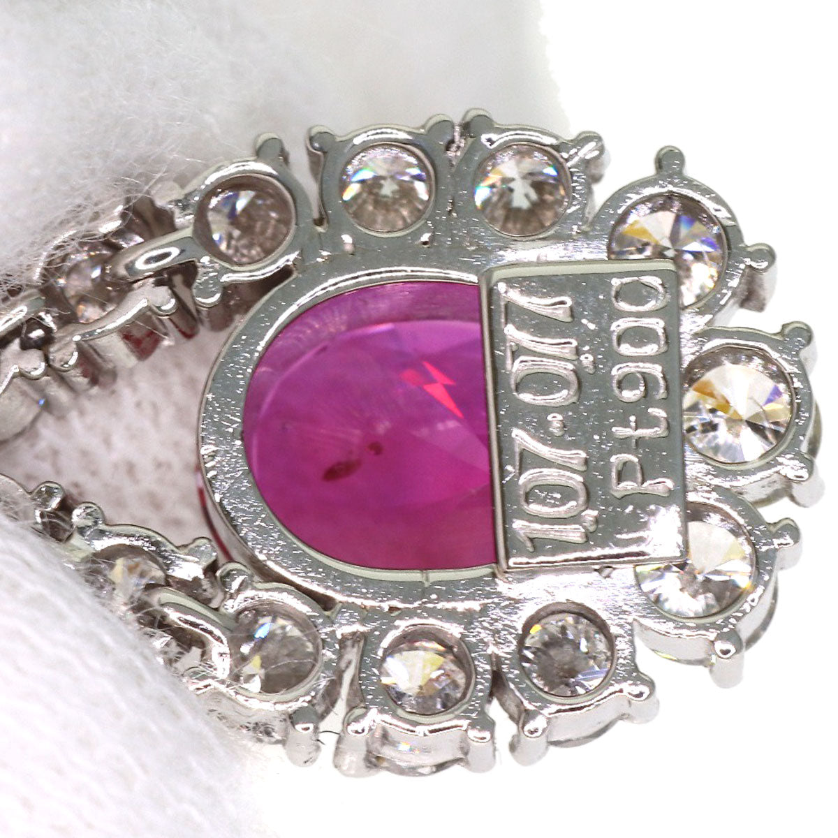 セレクトジュエリー ルビー ダイヤモンド ペンダントトップ 中古 商品画像7