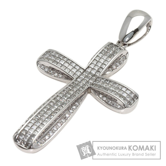 セレクトジュエリー クロス ダイヤモンド ペンダントトップ 中古 商品画像1