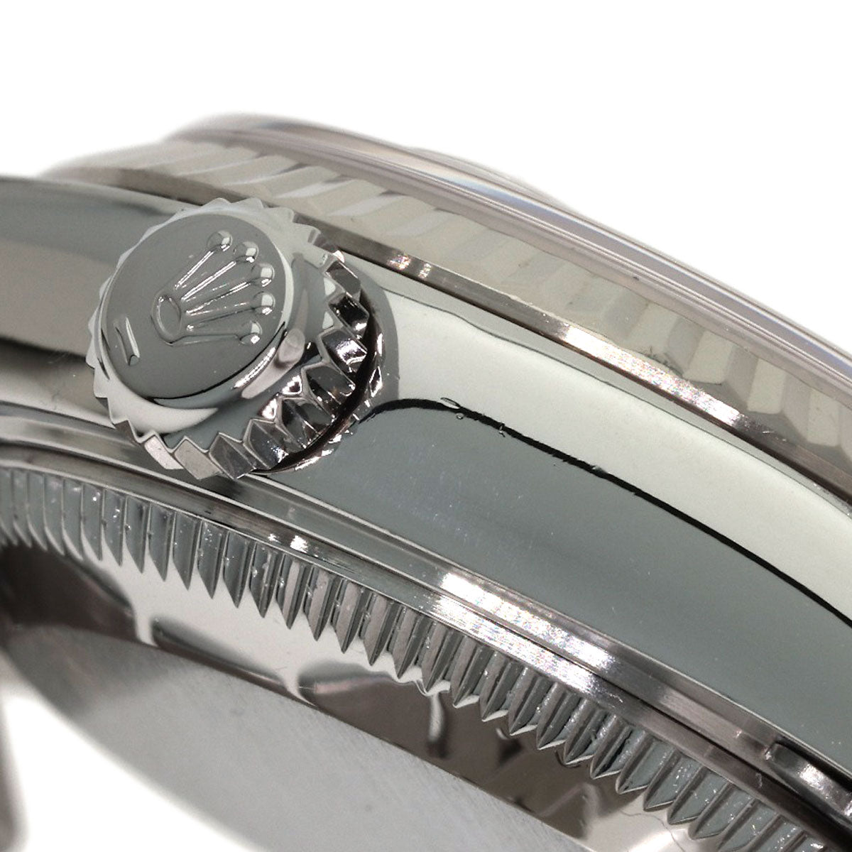 ROLEX ロレックス 79174NG デイトジャスト 10P ダイヤモンド 腕時計 SS レディース 中古