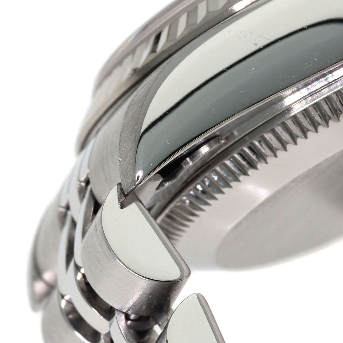 ROLEX ロレックス 79174NG デイトジャスト 10P ダイヤモンド 腕時計 SS レディース 中古