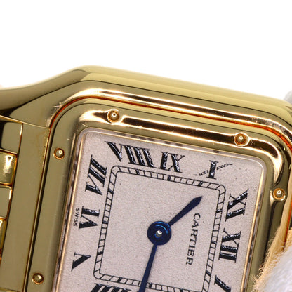 CARTIER カルティエ W25022B9 パンテール SM 腕時計 K18YG レディース 中古