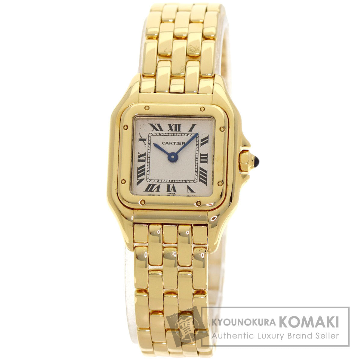 CARTIER カルティエ W25022B9 パンテール SM 腕時計 K18YG レディース 中古