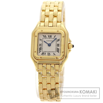 CARTIER カルティエ W25022B9 パンテール SM 腕時計 K18YG レディース 中古