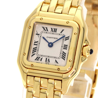 CARTIER カルティエ W25022B9 パンテール SM 腕時計 K18YG レディース 中古