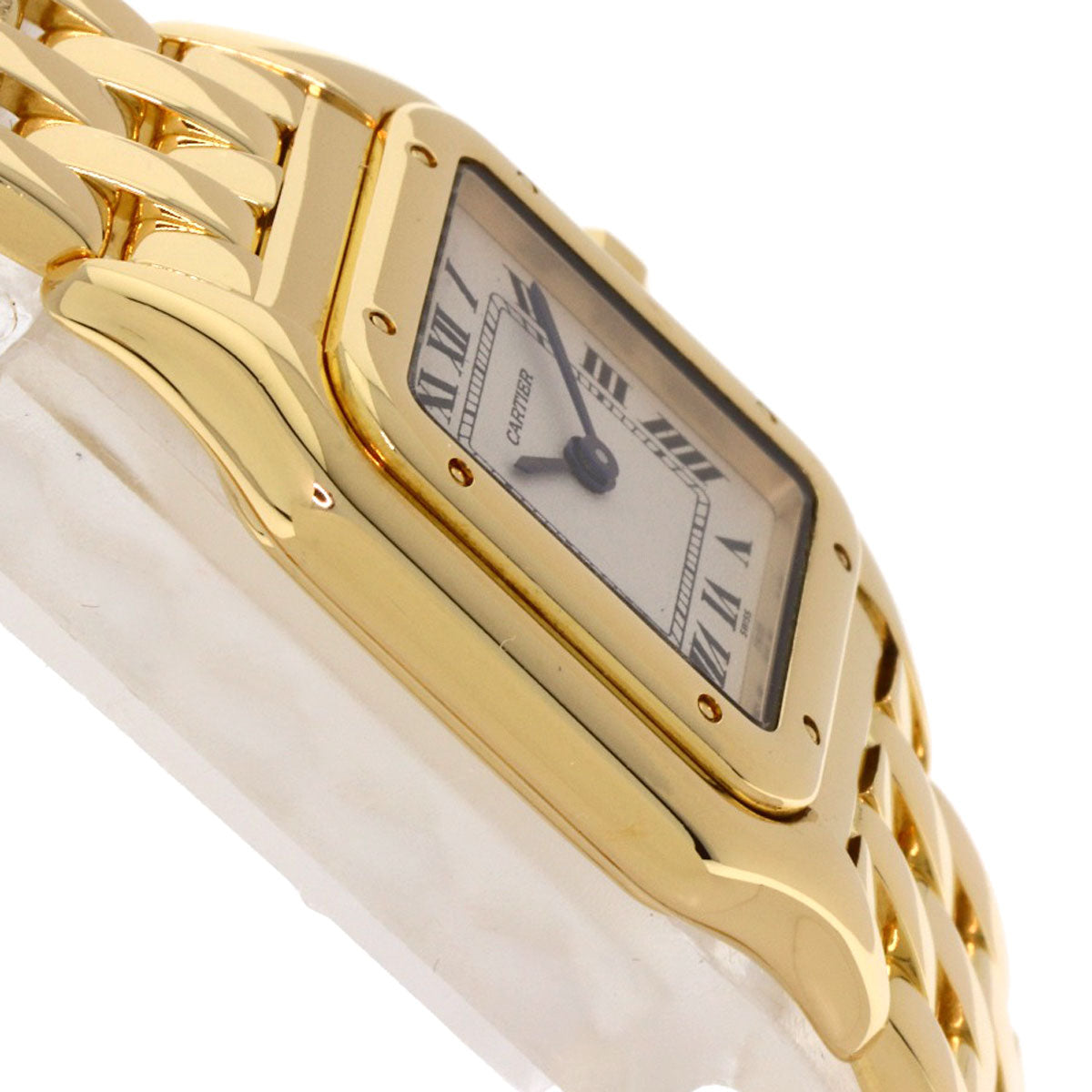 CARTIER カルティエ W25022B9 パンテール SM 腕時計 K18YG レディース 中古