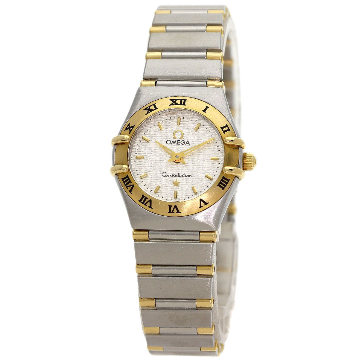 OMEGA オメガ 1372.30 コンステレーション ミニ 腕時計 SS レディース 中古