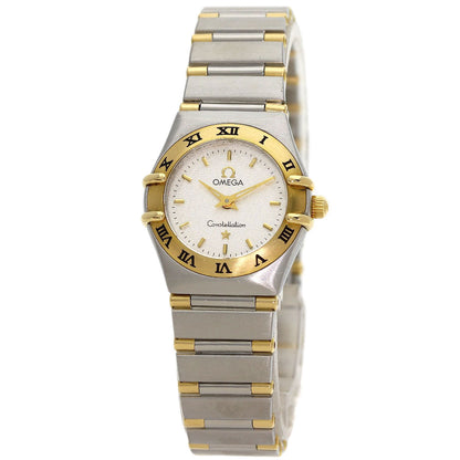 OMEGA オメガ 1372.30 コンステレーション ミニ 腕時計 SS レディース 中古