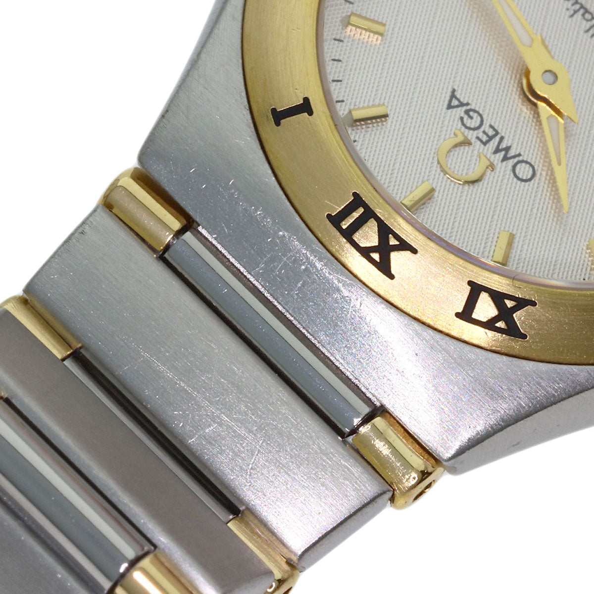 OMEGA オメガ 1372.30 コンステレーション ミニ 腕時計 SS レディース 中古