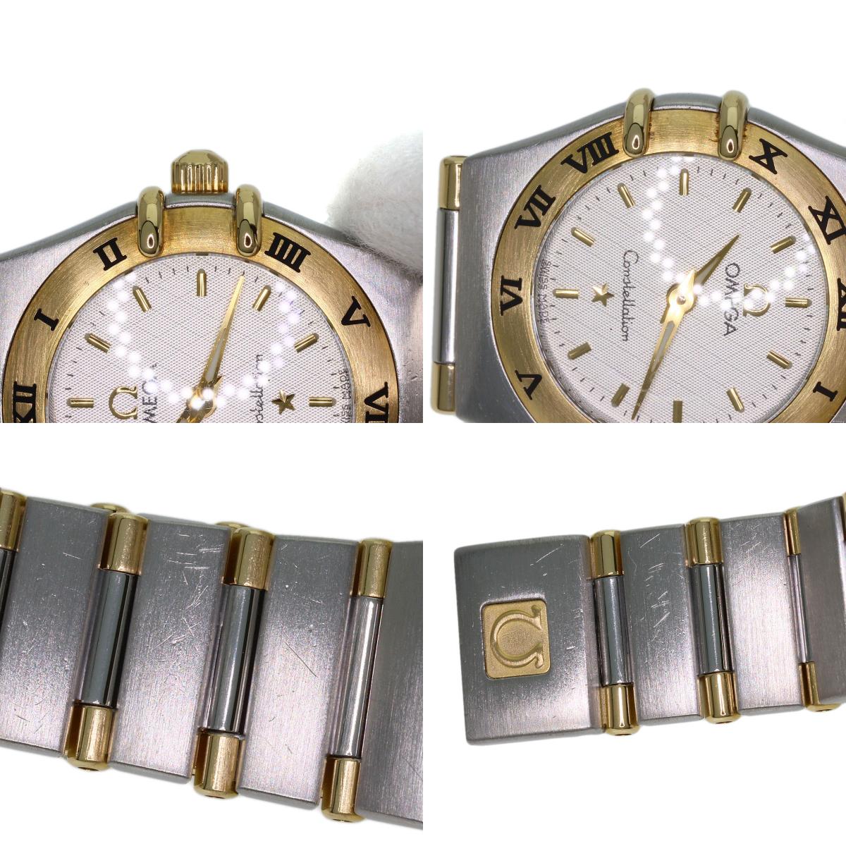 OMEGA オメガ 1372.30 コンステレーション ミニ 腕時計 SS レディース 中古