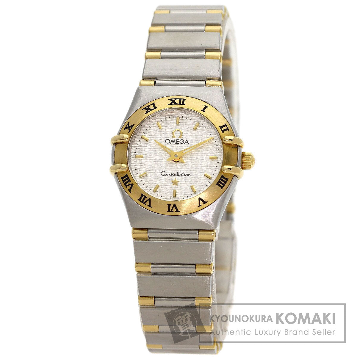 OMEGA オメガ 1372.30 コンステレーション ミニ 腕時計 SS レディース 中古