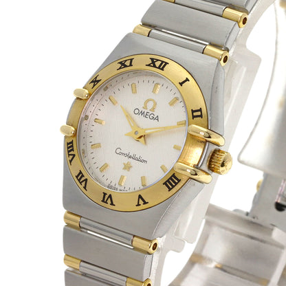 OMEGA オメガ 1372.30 コンステレーション ミニ 腕時計 SS レディース 中古
