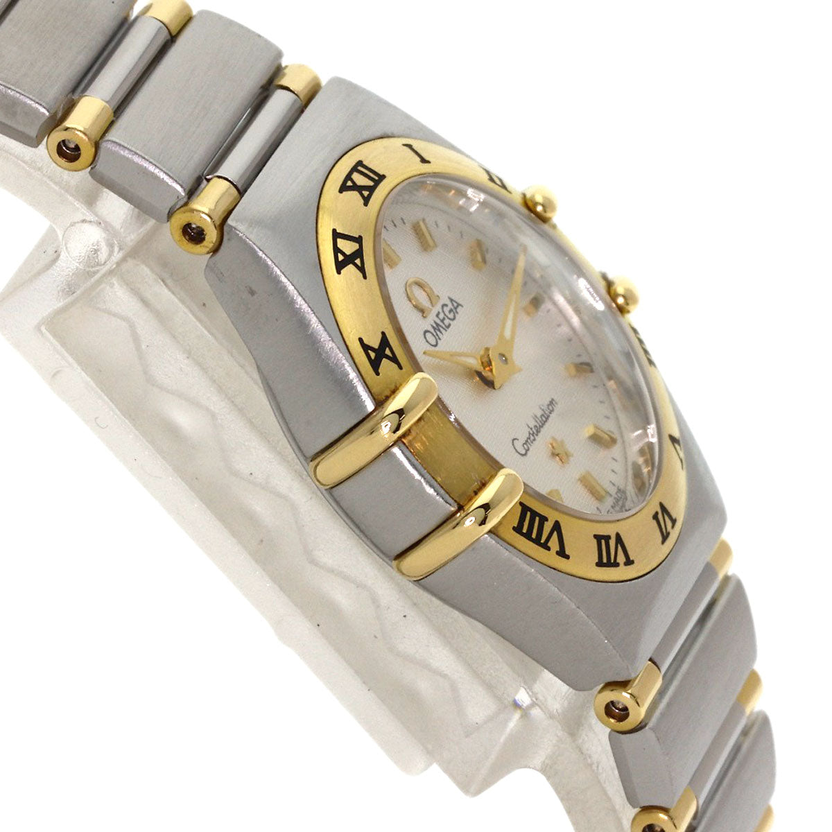 OMEGA オメガ 1372.30 コンステレーション ミニ 腕時計 SS レディース 中古