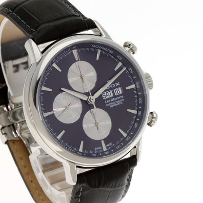 EDOX エドックス 01120-3-BUIN レ ベモン クロノグラフ 腕時計 SS メンズ 中古