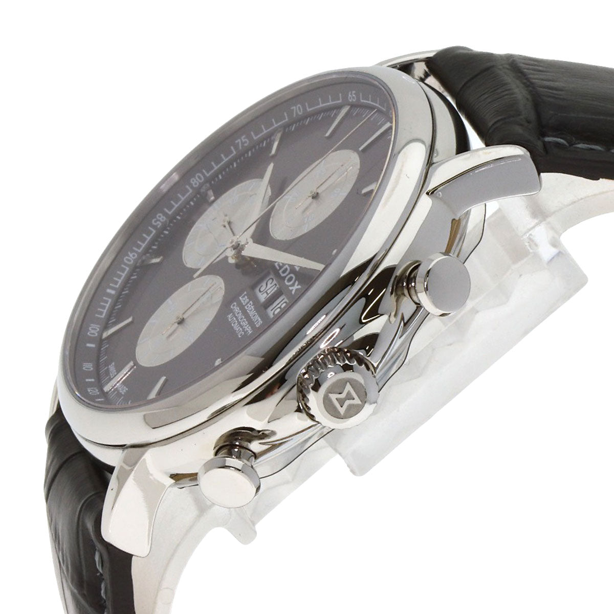 EDOX エドックス 01120-3-BUIN レ ベモン クロノグラフ 腕時計 SS メンズ 中古