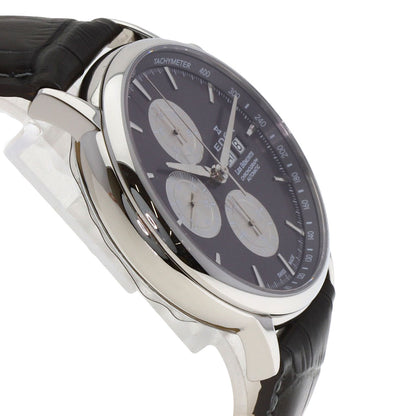 EDOX エドックス 01120-3-BUIN レ ベモン クロノグラフ 腕時計 SS メンズ 中古
