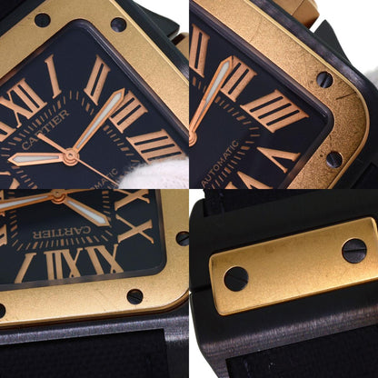 CARTIER カルティエ W2020009 サントス 100LM 腕時計 SS メンズ 中古