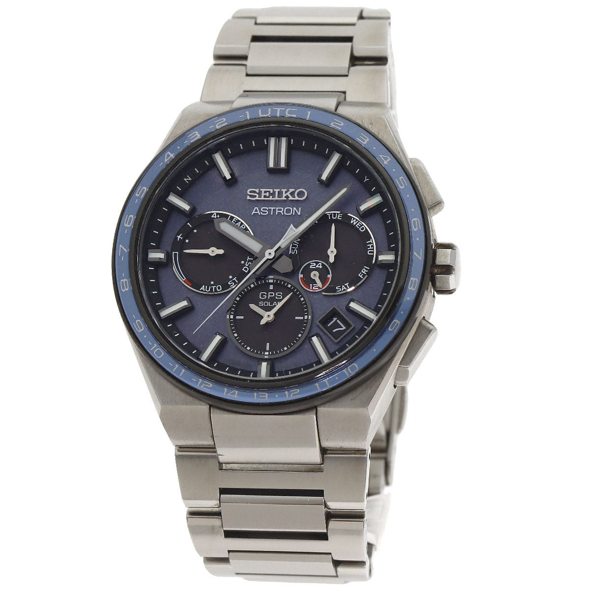 SEIKO セイコー SBXC109 5X53-0BR0 アストロン ネクスター 腕時計 チタニウム メンズ 中古
