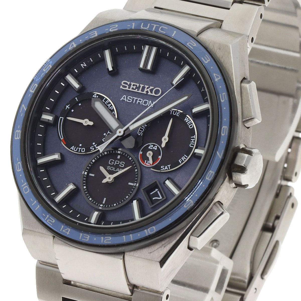 SEIKO セイコー SBXC109 5X53-0BR0 アストロン ネクスター 腕時計 チタニウム メンズ 中古