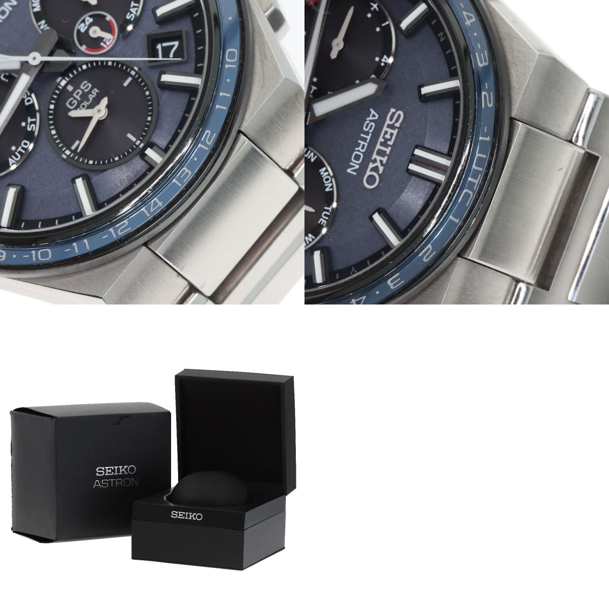 SEIKO セイコー SBXC109 5X53-0BR0 アストロン ネクスター 腕時計 チタニウム メンズ 中古