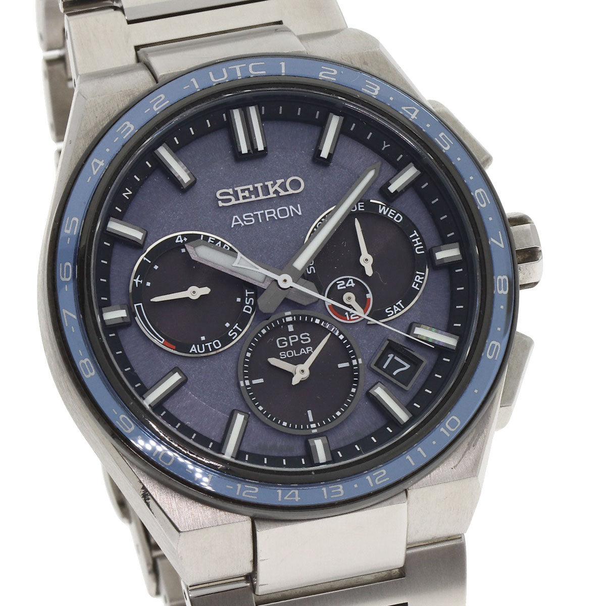 SEIKO セイコー SBXC109 5X53-0BR0 アストロン ネクスター 腕時計 チタニウム メンズ 中古