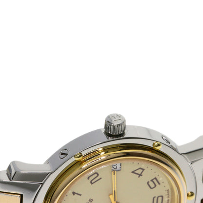 HERMES エルメス クリッパー 腕時計 SS レディース 中古