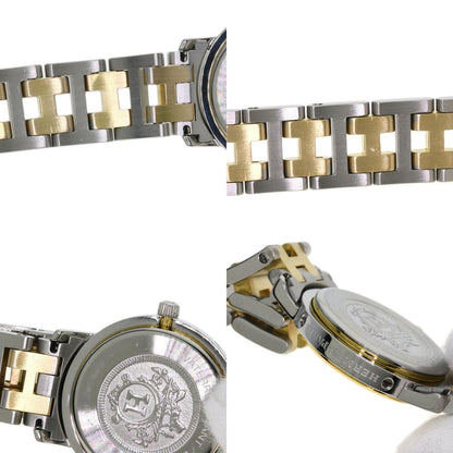 HERMES エルメス クリッパー 腕時計 SS レディース 中古