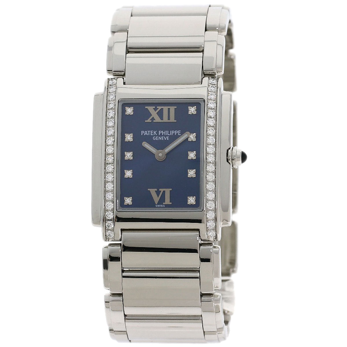 PATEK PHILIPPE パテックフィリップ 4910/10A-012 Twenty-4 ダイヤモンド 腕時計 SS レディース 中古
