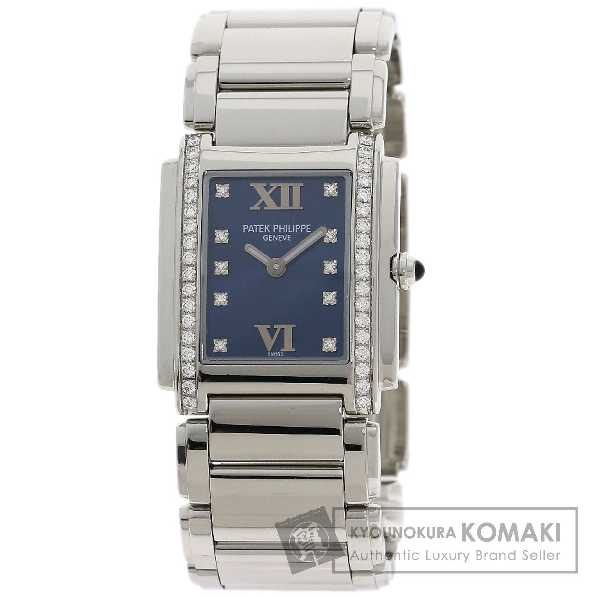 PATEK PHILIPPE パテックフィリップ 4910/10A-012 Twenty-4 ダイヤモンド 腕時計 SS レディース 中古