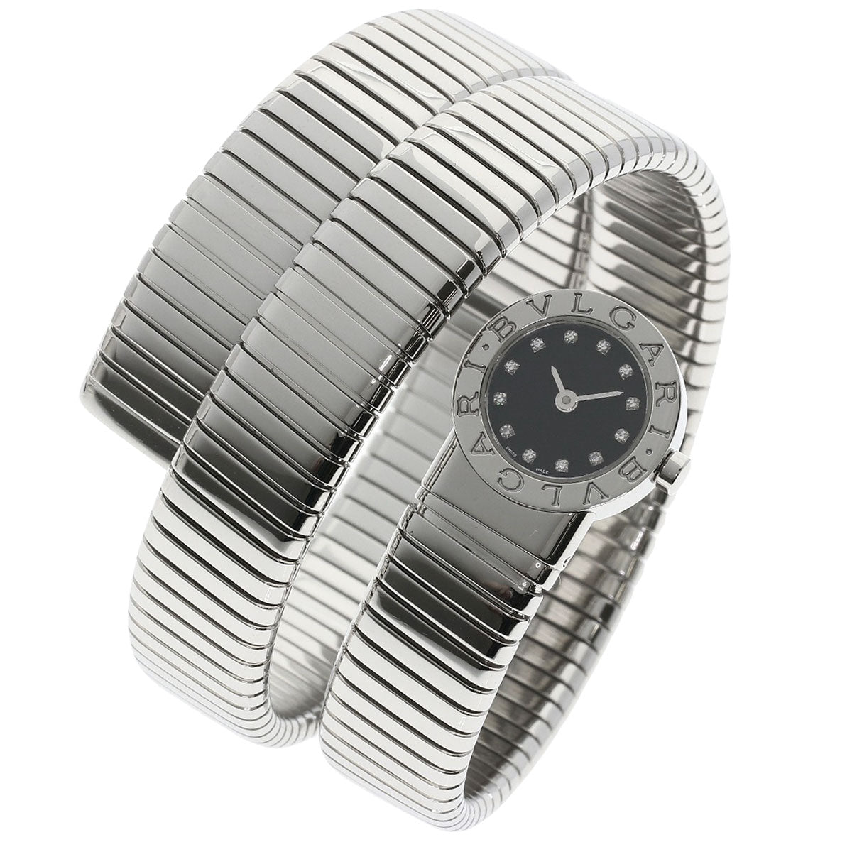 BVLGARI ブルガリ BB191TS トゥボガス 腕時計 SS レディース 中古