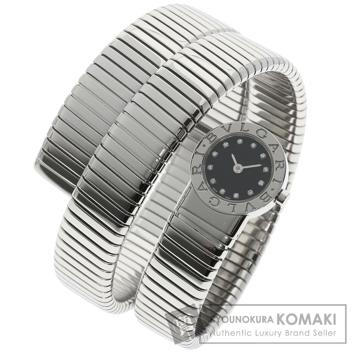 BVLGARI ブルガリ BB191TS トゥボガス 腕時計 SS レディース 中古