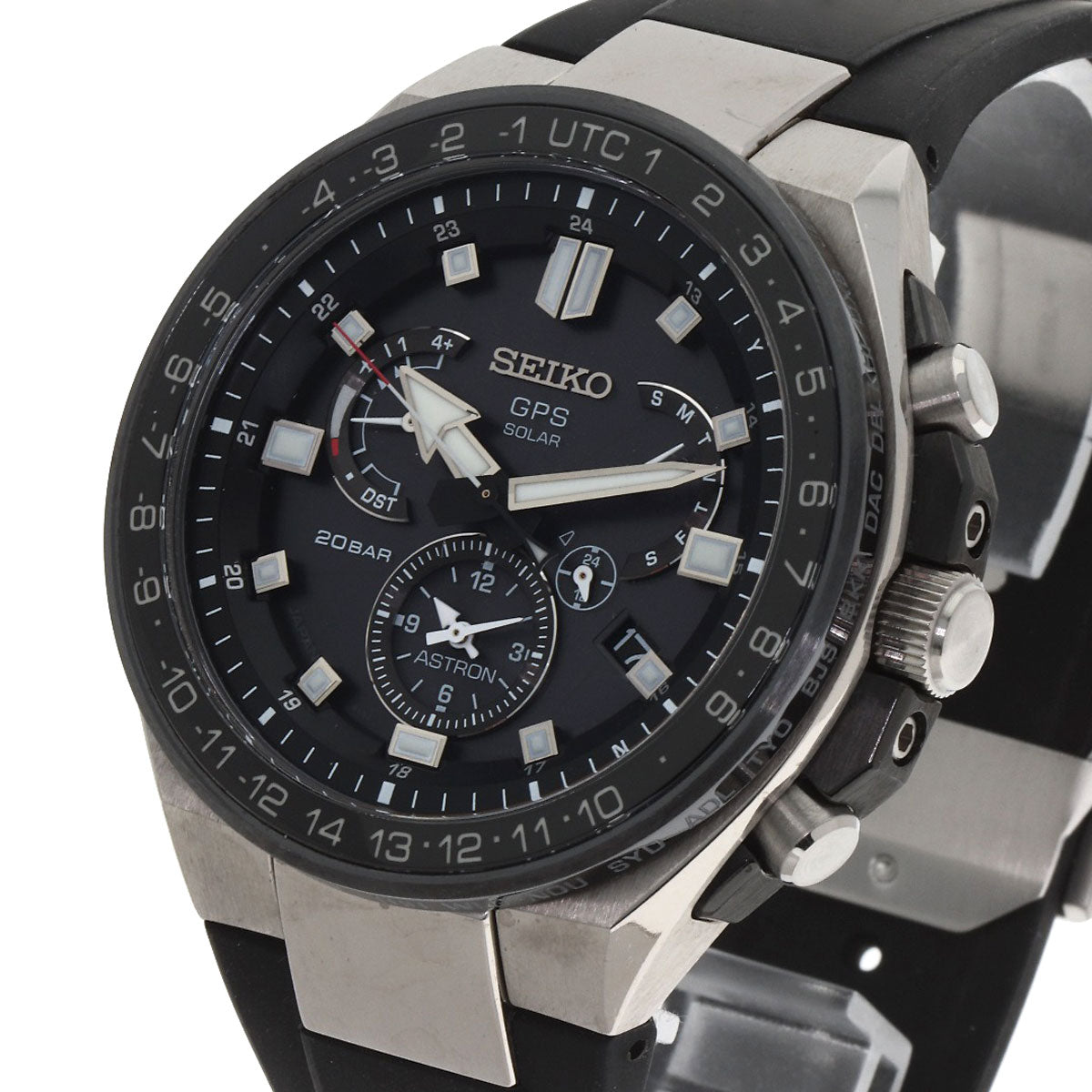 SEIKO セイコー SBXB169 8X53-0BB0-2 アストロン エグゼクティブ 腕時計 チタニウム メンズ 中古