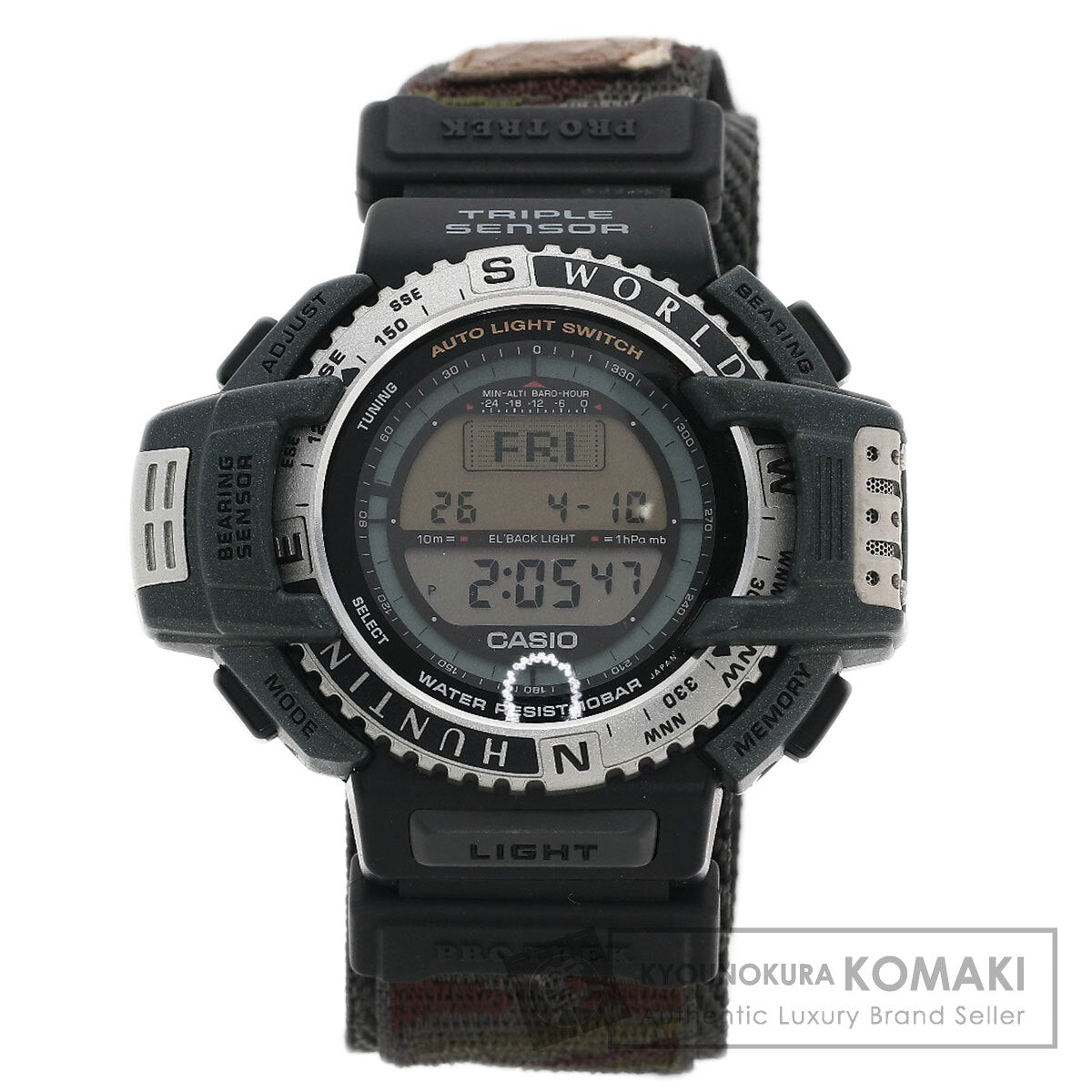 CASIO カシオ PRT-40HWJ プロトレック ハンティングワールドコラボ 腕時計 樹脂系 メンズ 中古