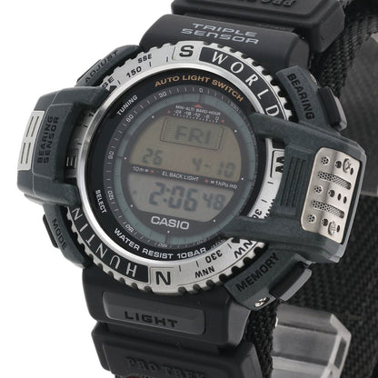 CASIO カシオ PRT-40HWJ プロトレック ハンティングワールドコラボ 腕時計 樹脂系 メンズ 中古
