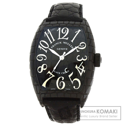 FRANCK MULLER フランクミュラー 9880SCBLKCRO トノウカーベックス ブラッククロコ 腕時計 SS メンズ 中古