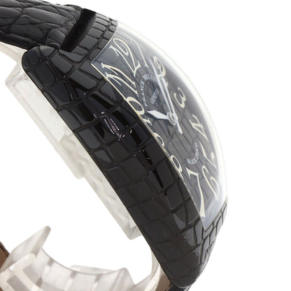 FRANCK MULLER フランクミュラー 9880SCBLKCRO トノウカーベックス ブラッククロコ 腕時計 SS メンズ 中古