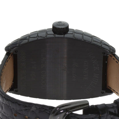 FRANCK MULLER フランクミュラー 9880SCBLKCRO トノウカーベックス ブラッククロコ 腕時計 SS メンズ 中古