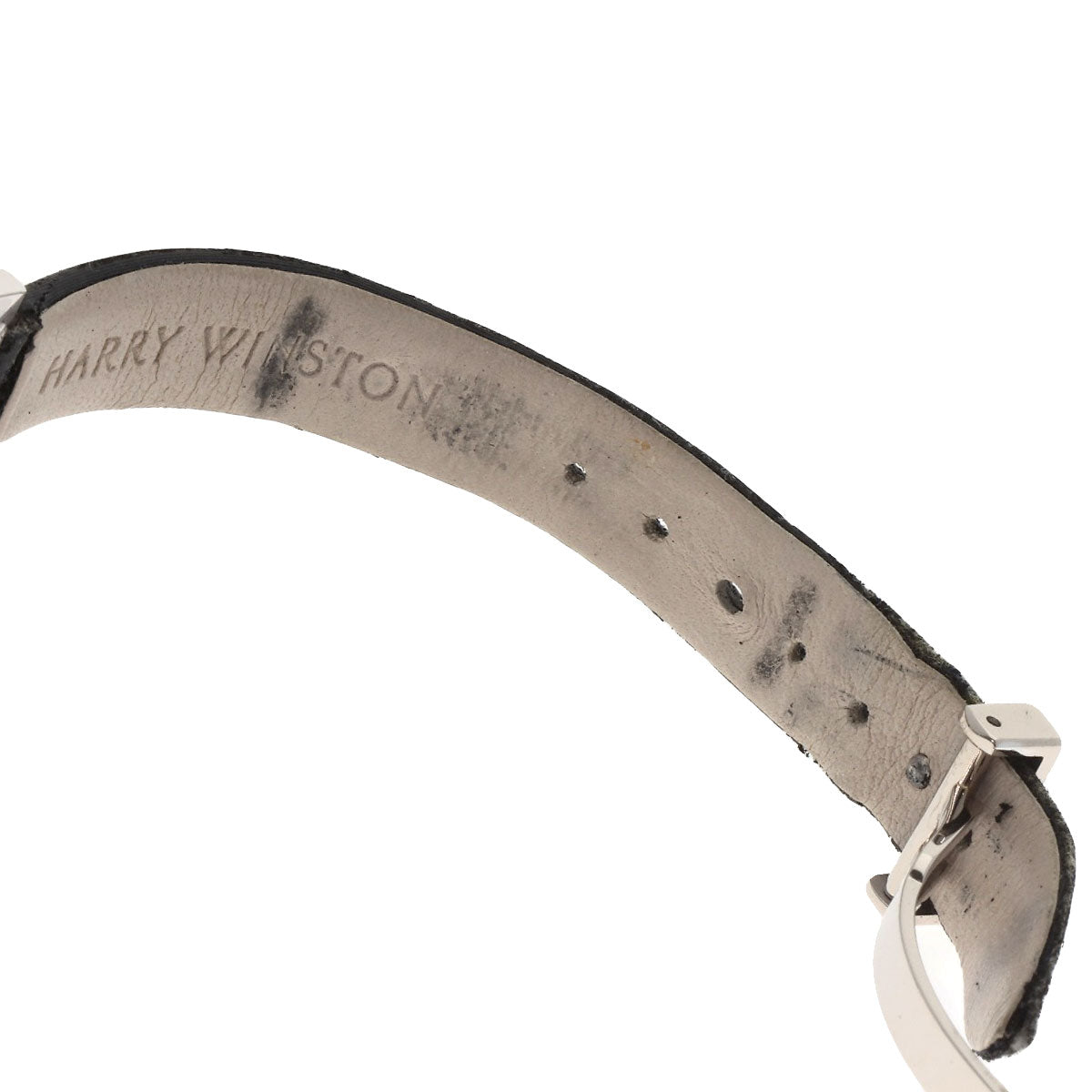HARRY WINSTON ハリーウィンストン AVCQHM16 アヴェニューC ミニ 腕時計 K18WG レディース 中古