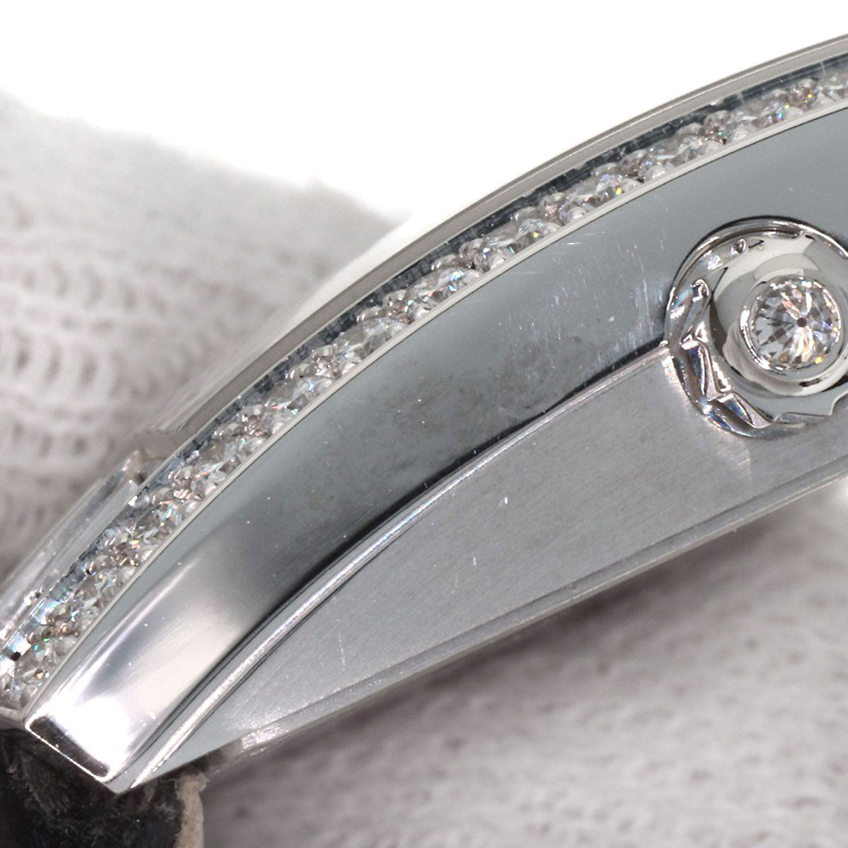HARRY WINSTON ハリーウィンストン AVCQHM16 アヴェニューC ミニ 腕時計 K18WG レディース 中古