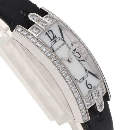 HARRY WINSTON ハリーウィンストン AVCQHM16 アヴェニューC ミニ 腕時計 K18WG レディース 中古