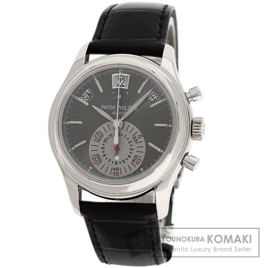 PATEK PHILIPPE パテックフィリップ 5960P-001 アニュアルカレンダー クロノグラフ ピン付き 腕時計 PT950 メンズ 中古