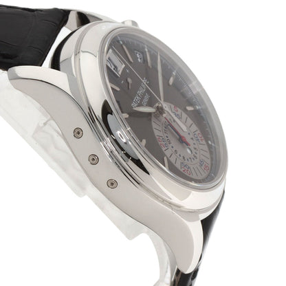 PATEK PHILIPPE パテックフィリップ 5960P-001 アニュアルカレンダー クロノグラフ ピン付き 腕時計 PT950 メンズ 中古