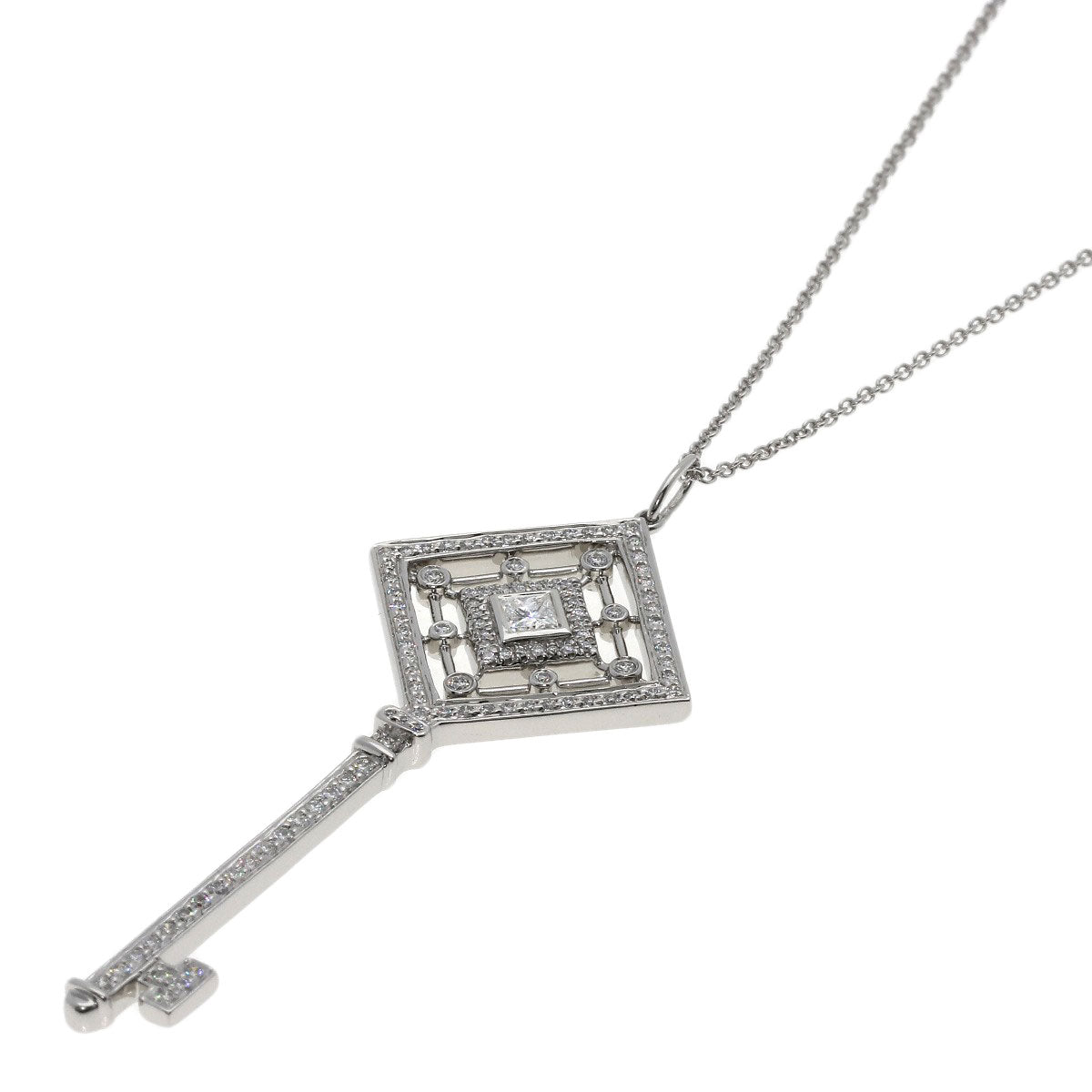 ティファニー グレースキー ダイヤモンド ネックレス 中古 商品画像2