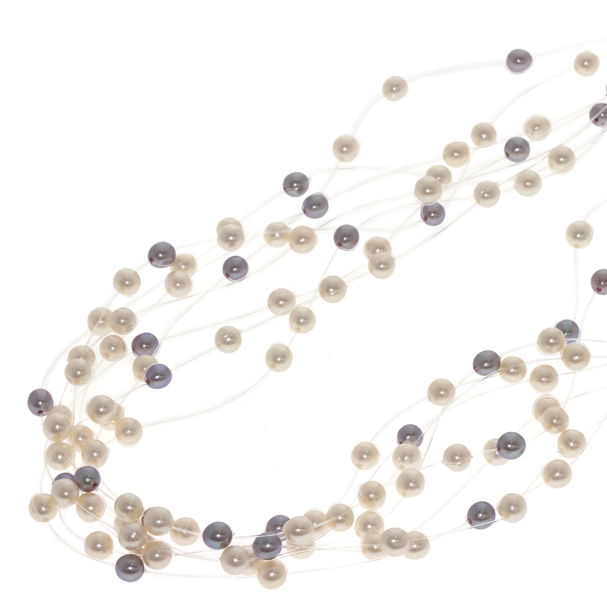 タサキ ベビーパール 真珠 8連 ネックレス 中古 商品画像2
