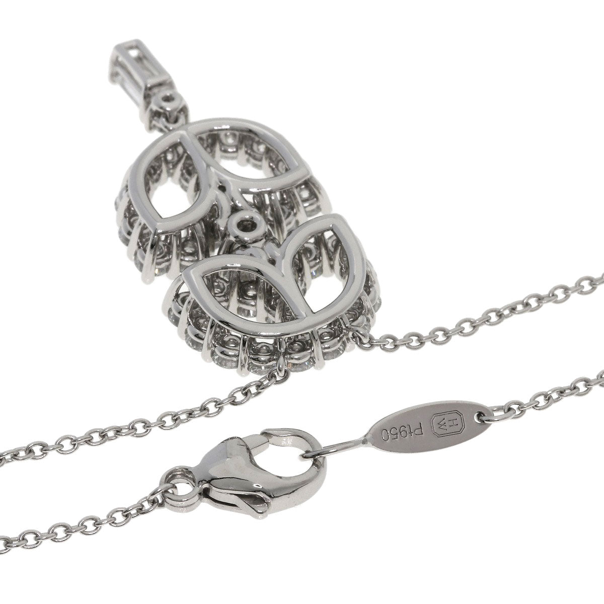 HARRY WINSTON ハリーウィンストン アールデコ ダイヤモンド ネックレス PT950 レディース 中古