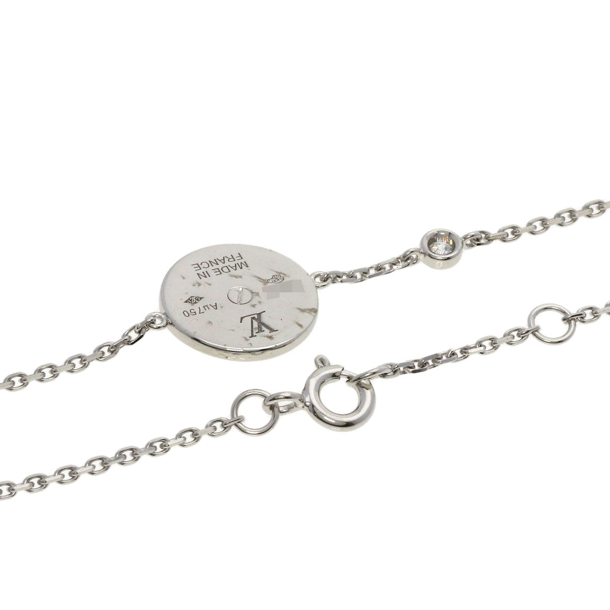ルイヴィトン サンナクレ ピンクオパール 1P ダイヤモンド ブレスレット 中古 商品画像4
