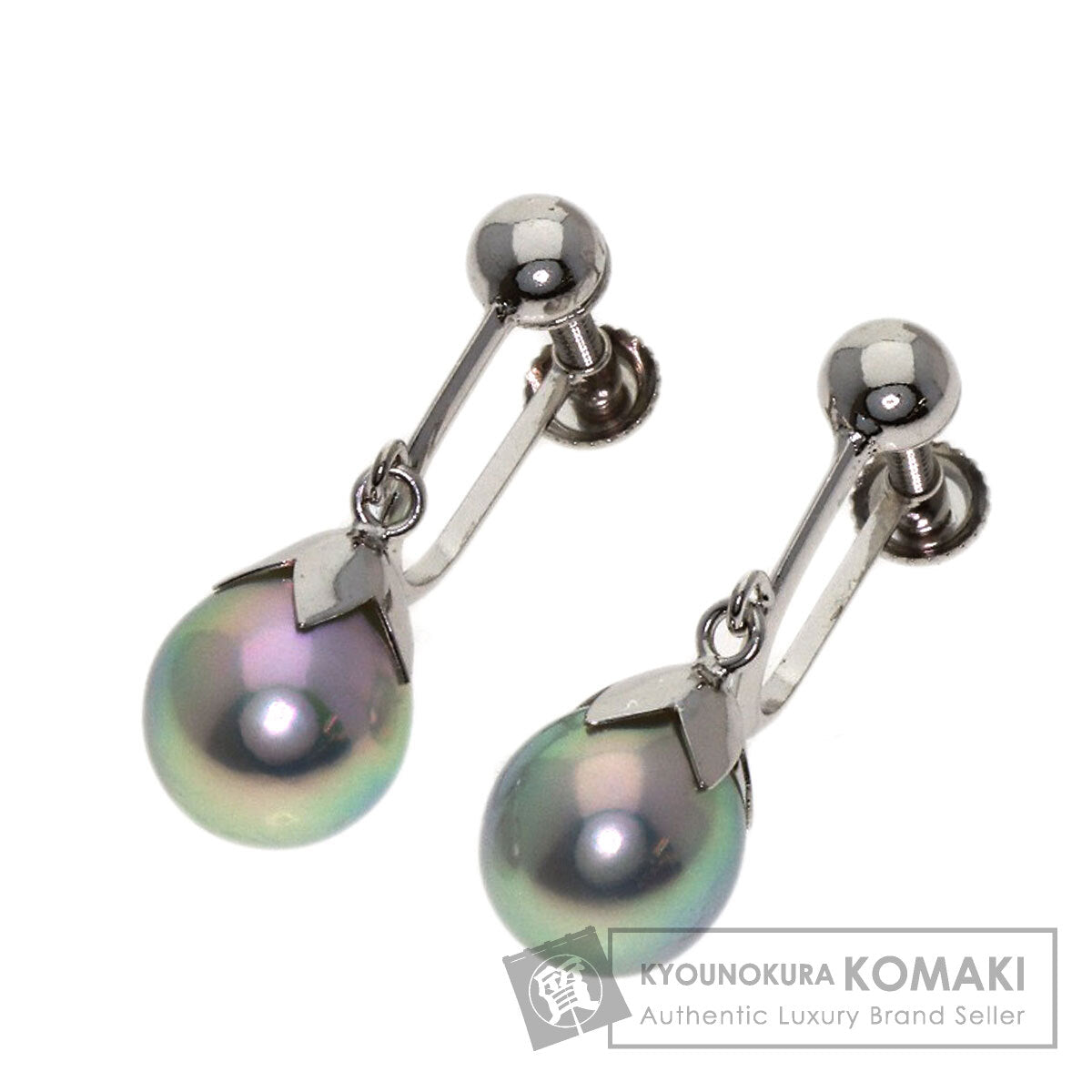 タサキ パール 真珠 イヤリング 中古 商品画像1
