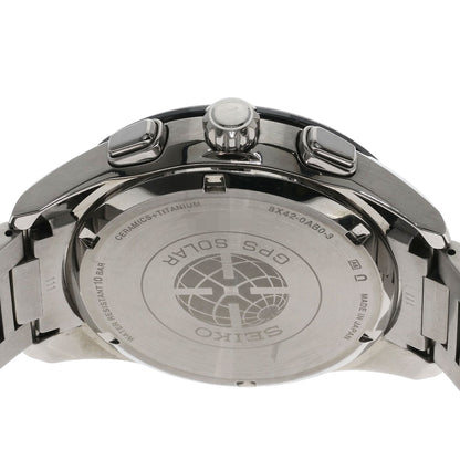 SEIKO セイコー SBXB137 8X42-0AB0-3 アストロン 腕時計 チタニウム メンズ 中古