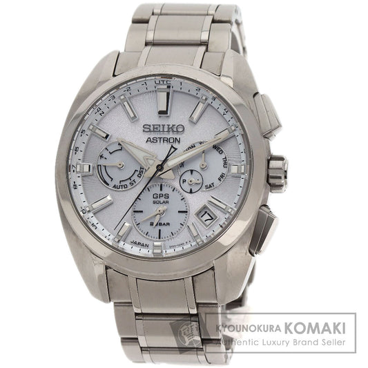 SEIKO セイコー SBXC063 5X53-0AV0 アストロン GPSソーラー 腕時計 チタニウム メンズ 中古