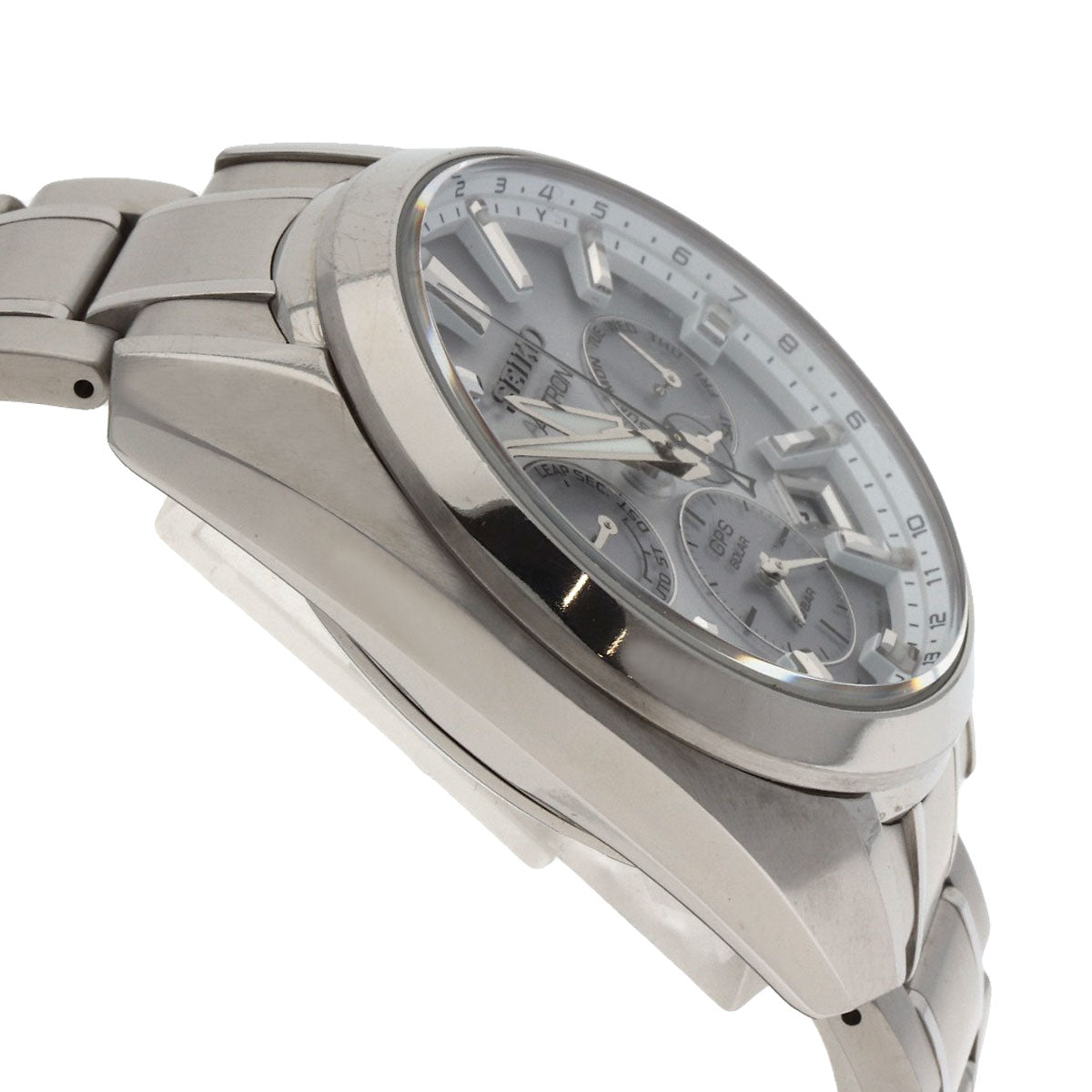 SEIKO セイコー SBXC063 5X53-0AV0 アストロン GPSソーラー 腕時計 チタニウム メンズ 中古