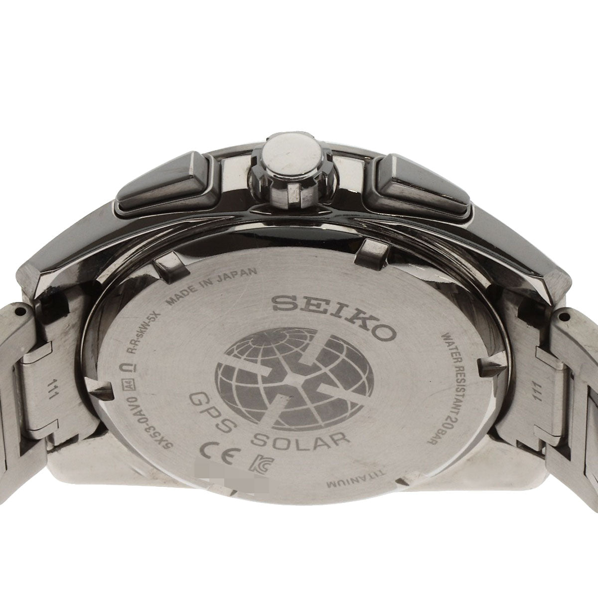 SEIKO セイコー SBXC063 5X53-0AV0 アストロン GPSソーラー 腕時計 チタニウム メンズ 中古